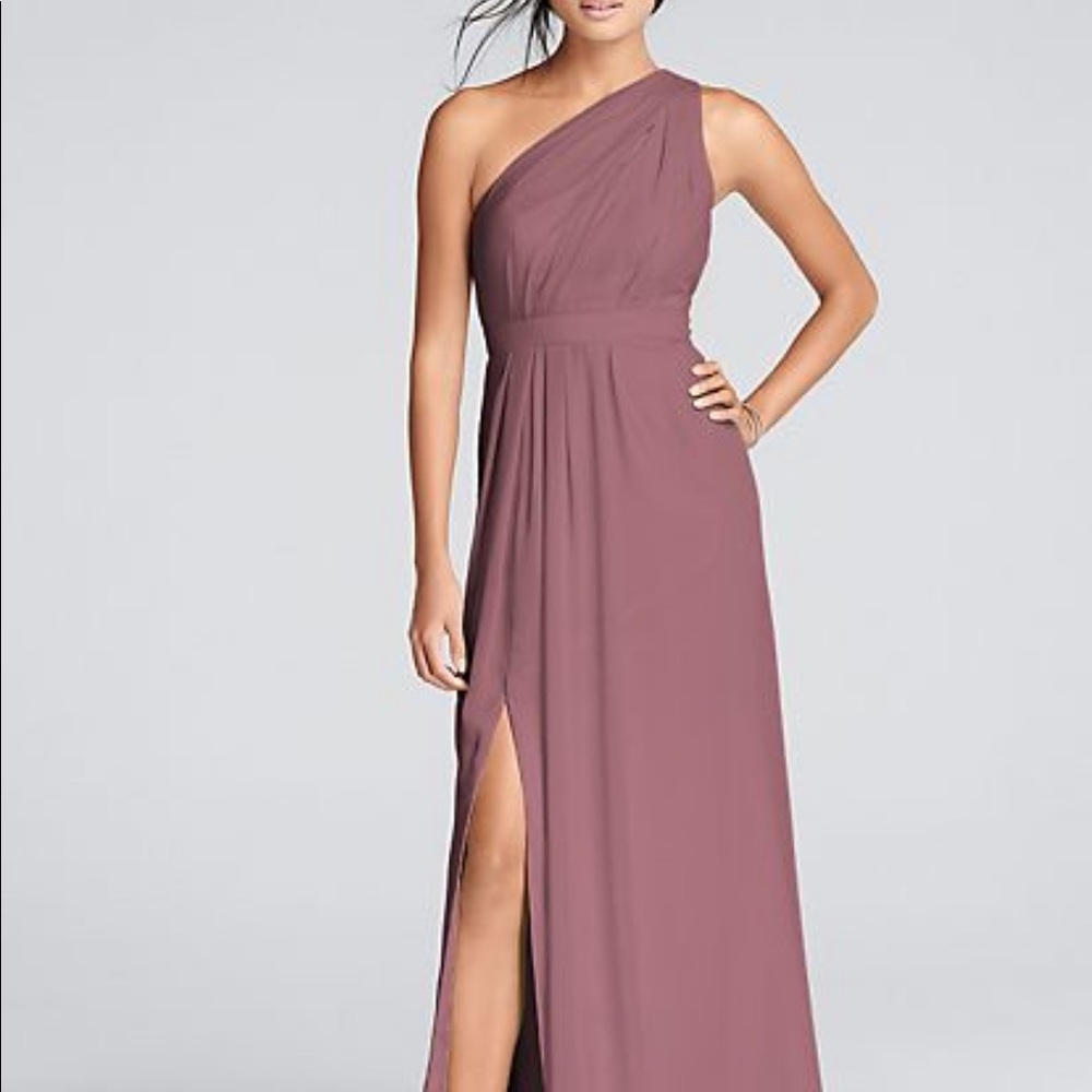 Divide bridal bridesmaid dress quartz